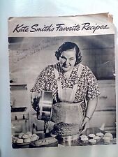 1939 Kate Smith's Favorite Recipes  in Good Shape  Clean  picture