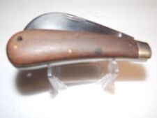 CASE XX   11011  HAWKBILL KNIFE wood handle picture