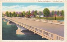 Postcard Market Street Bridge Logansport Indiana picture