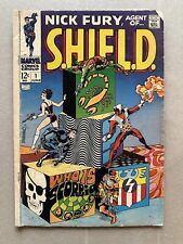 NICK FURY, AGENT OF  SHIELD #1 FIRST 1968 ISSUE Avengers Marvel Silver Age picture