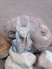 Anubis Carving Stone - Fired Soapstone picture