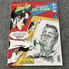 Alter Ego #149 Magazine Gil Kane Green Lantern Signed Autograph Neal Adams picture