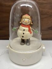 Hallmark Happy Tappers Tapper Snowman 2008 Works Great See VIDEO. Adorable picture