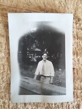 YOUNG MAN WITH TIE,ERIE,PA,1925.VTG 3.7