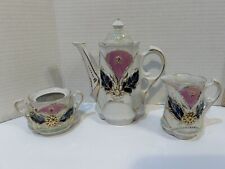 Vintage JIB W Tea coffee Set 7.25” Germany Gold Gilt Luster Art Nouveau Creamer picture