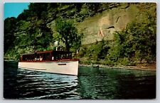 Boats~Captain Palmer's Lake Ride Watkins Glen New York~Vintage Postcard picture