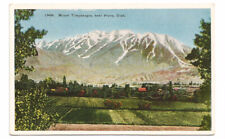 Provo UT Postcard Utah Mt Timpanogos picture
