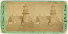 MASSACHUSETTS SV - New Bedford Area Lighthouse - SF Adams 1870s picture