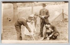 RPPC Man with Rifle People Real Photo Postcard E22 picture