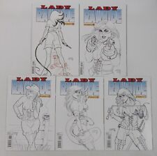 Lady Rawhide #1-5 VF/NM complete series Joe Linsner B & W Subscription variants picture