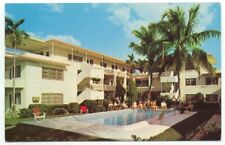 Ft. Lauderdale FL The South Haven Apartments Pool Scene Postcard Florida picture