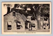 Keeseville NY, Green Apple Inn, Albertype New York c1930 Vintage Postcard picture