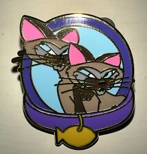 Disney Parks Magical Mystery Siamese Cat Collar Trading Pin Lady And Tramp picture