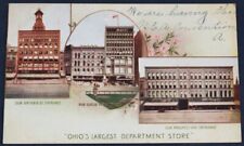 May Co., Ohio's Largest Department Store, Cleveland, OH Multi-View Postcard 1908 picture