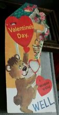 Vintage Child's Valentine Card Circa 1971 or 1972, used picture