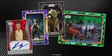 Topps Star Wars Card Trader Chrome Sapphire Phantom Menace Rare/Uc Sets NO WB picture