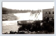 Postcard RPPC Maine Millinocket ME Dolby Dam 1950s Unposted Kodak picture