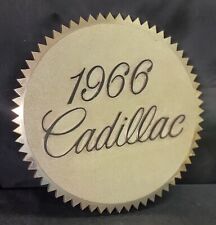 1966 Cadillac Dealership Showroom Plastic Round Star Burst Sign picture