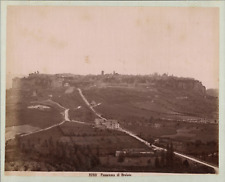 Italy, Orvieto, Panorama, ca.1880, vintage print vintage print vintage print, legend t picture