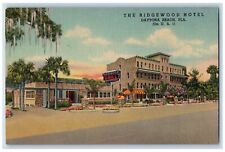 c1940's Daytona Beach Florida The Ridgewood Hotel & Restaurant Vintage Postcard picture
