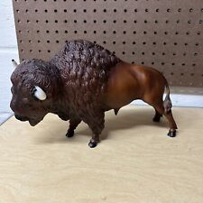 Breyer Molding Co Bison Buffalo Brown Figure Figurine Horns picture