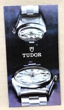 Vintage TUDOR 1987 Catalogue Catalog Booklet Submariner Monte Carlo Chrono OEM / picture