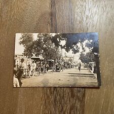 RPPC Parade Scene Welson Kansas Real Photo Postcard picture