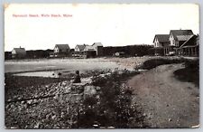 Postcard Ogunquit Beach, Wells Beach Maine 1911 D162 picture