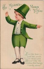 Ellen Clapsaddle St Patrick's Day Greeting Morn's Morn to You Postcard W9 picture