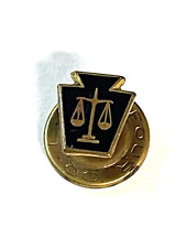 Law & Order Scale Lawyer Lapel Pin picture