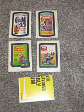 8 Dif 1974 Topps Wacky Packages Series 11 W/ 2 Dif Puzzle Pieces 11th NM picture