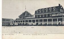 ROCKAWAY PARK QUEENS NY - The Park Inn Glitter Covered Postcard - udb picture