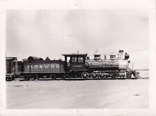 Mt. Blanca & Western Railroad Engine No. 346 Black & White Photograph Trains picture