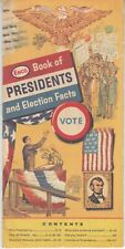 1964 ENCO Oil & Gas Book of Presidents And Election Facts  picture