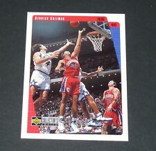 DERRICK COLEMAN 76ERS PHILADELPHIA 1997-1998 NBA BASKETBALL UPPER DECK CARD picture