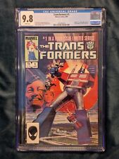 Vintage Marvel Comics Transformers #1 1984 1st Printing High Grade CGC 9.8 WHITE picture