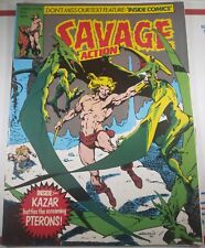 🌒 SAVAGE ACTION #11 MARVEL UK 1981 MOON KNIGHT 1 ORIGIN BUSHMAN KHONSHU KA-ZAR picture