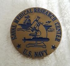 AUTHENTIC US NAVAL MEDICAL RESEARCH CENTER SILVER SPRING MD RARE CHALLENGE COIN picture