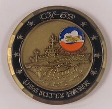 NEW USN - U.S. NAVY-USS Kitty Hawk - CV-63 - Challenge Coin -  picture