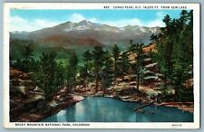 Postcard~ Longs Peak From Gem Lake~ Rocky Mountain Nat. Park, Colorado picture