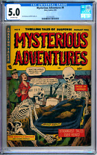 Mysterious Adventures 9 CGC Graded 5.0 VG/FN Story Comics 1952 picture