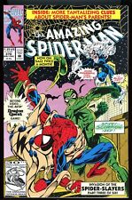 AMAZING SPIDER-MAN #370 (1992) MARVEL COMICS MARK BAGLEY SCORPION BLACK CAT picture