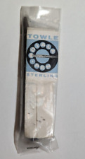 Vintage Towle Sterling Silver Ballpoint Pen Rotary Telephone Dialer picture