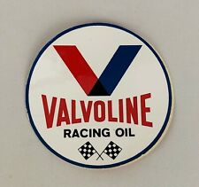 Vintage Original VALVOLINE Racing Oil Decal Sticker ~ 3