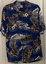 VTG Hilo Hattie’s The Hawaiian Original M-S Button Up Short Sleeve Island Shirt picture