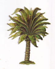 18100s Victorian Die Cut Scrap -Palm Tree 3.75 in picture