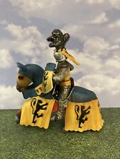 Tournament Blue Knight on Horse by Schleich World Of Knights 2003 picture