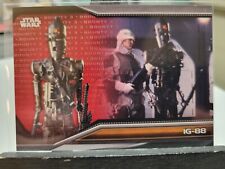 IG-88 Level 3 Red 19/25 2021 Topps Star Wars Bounty Hunters picture