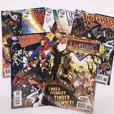 DC Comic Books 2008 Legion of SuperHeroes 37 38 39 41 43 44 Extra WB Kids picture
