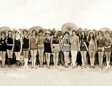 1925 Bathing Beauty Contest, Long Beach, CA #2 Old Photo 8.5